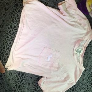 Pink crop top